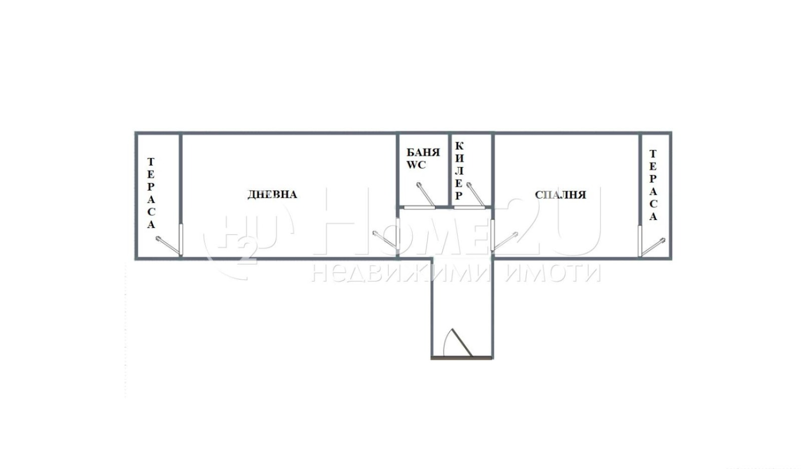 Продава 2-СТАЕН, гр. Варна, Галата, снимка 9 - Апартаменти - 54194089