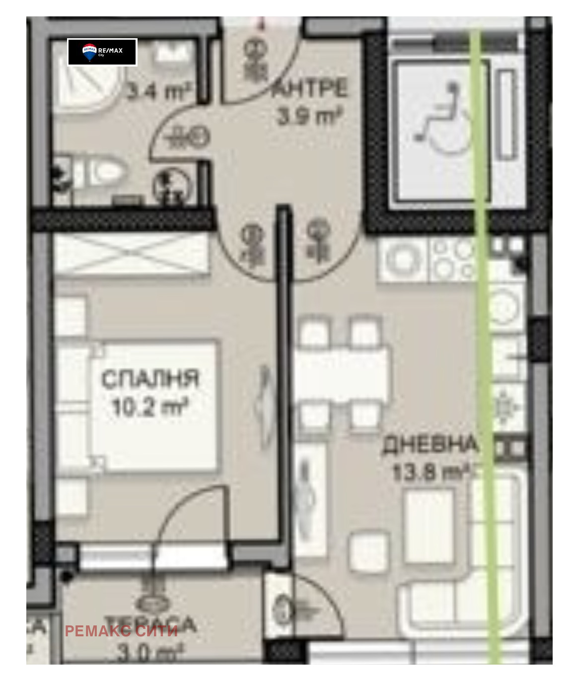 Продава 2-СТАЕН, гр. София, Дървеница, снимка 2 - Апартаменти - 54278478