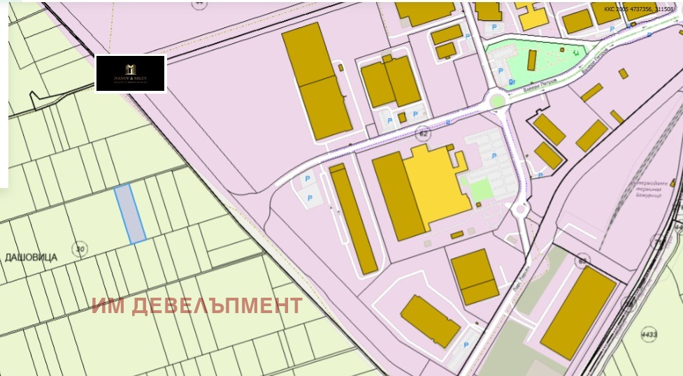 Продава ПАРЦЕЛ, гр. Божурище, област София област, снимка 2 - Парцели - 51602479