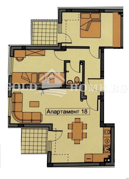 Zu verkaufen  2 Schlafzimmer Plowdiw , Hristo Smirnenski , 105 qm | 74171666 - Bild [2]