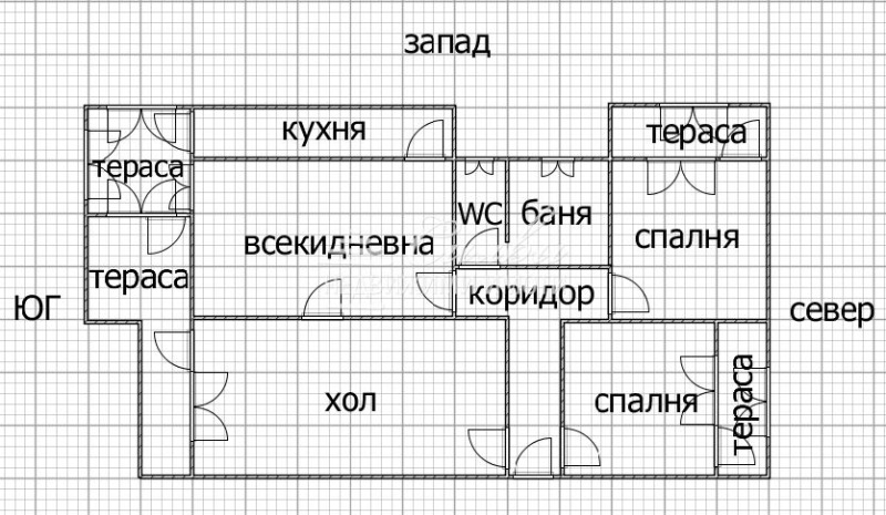 Продава 4-СТАЕН, гр. Шумен, Куршун чешма, снимка 15 - Апартаменти - 52635696