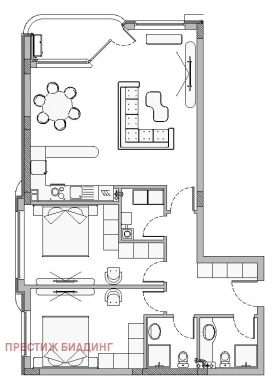 2 slaapkamers Malinova dolina, Sofia 3