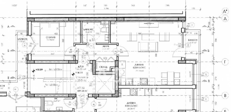 Te koop  1 slaapkamer Sofia , Tsentar , 78 m² | 30124037