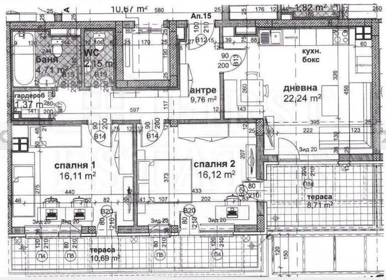 Zu verkaufen  2 Schlafzimmer Sofia , Zentar , 135 qm | 35403910 - Bild [16]
