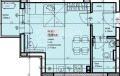 Продава 1-СТАЕН, град Пловдив, Коматевски възел • 69500 € / 135930.18 лв. • 16994183 7