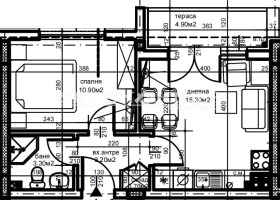 1 dormitorio Jristo Smirnenski, Plovdiv 5