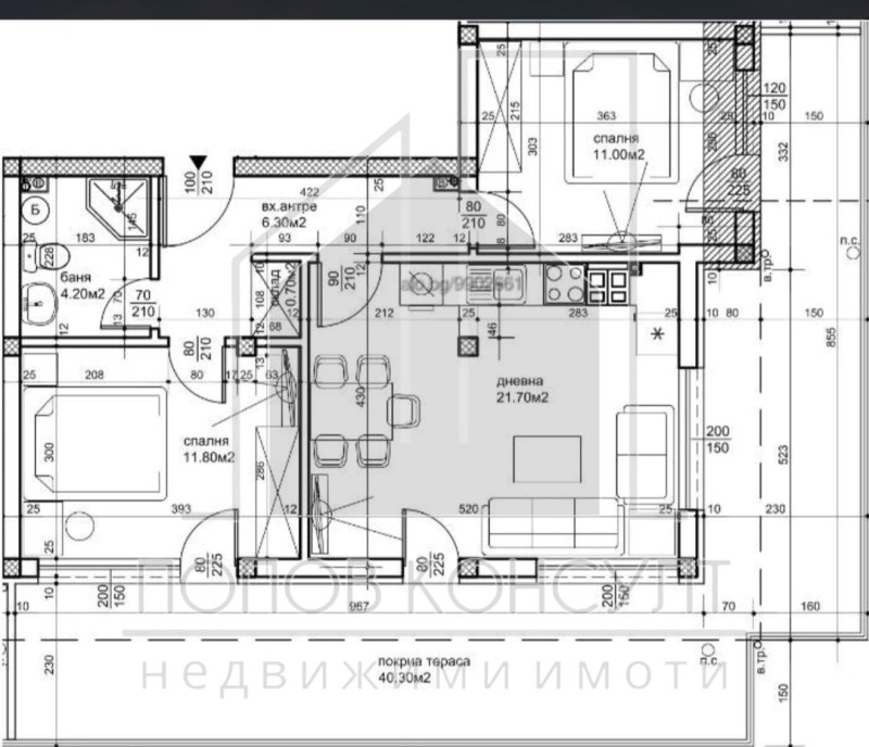 Продава  3-стаен град Пловдив , Христо Смирненски , 119 кв.м | 39239623 - изображение [9]