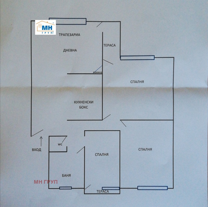 Na prodej  2 ložnice Sofia , Centar , 105 m2 | 88504233 - obraz [17]