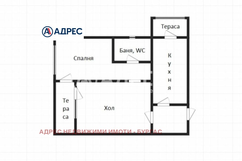 À venda  1 quarto Burgas , Slaveikov , 52 m² | 26924726 - imagem [4]