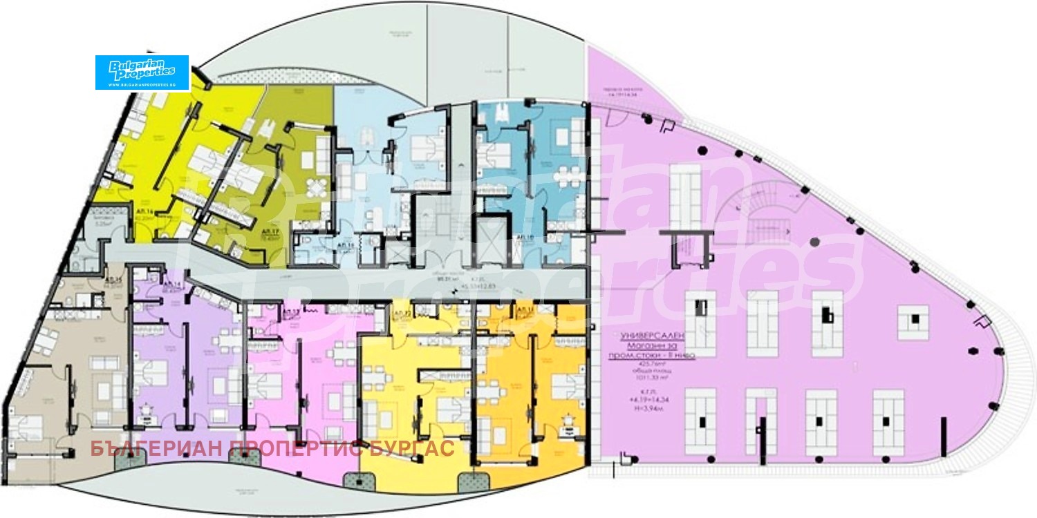 Продава 1-СТАЕН, гр. Бургас, Братя Миладинови, снимка 12 - Апартаменти - 54372154