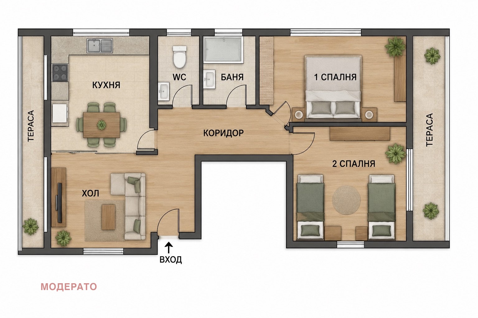 Продава 3-СТАЕН, гр. Бургас, Център, снимка 17 - Апартаменти - 55427961