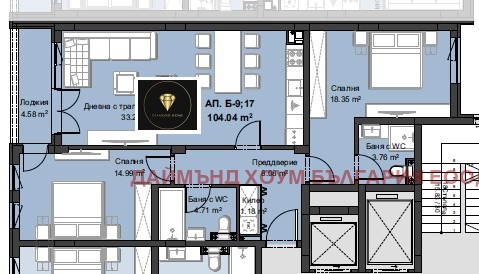 In vendita  2 camere da letto Plovdiv , Hristo Smirnenski , 129 mq | 23786894 - Immagine [2]