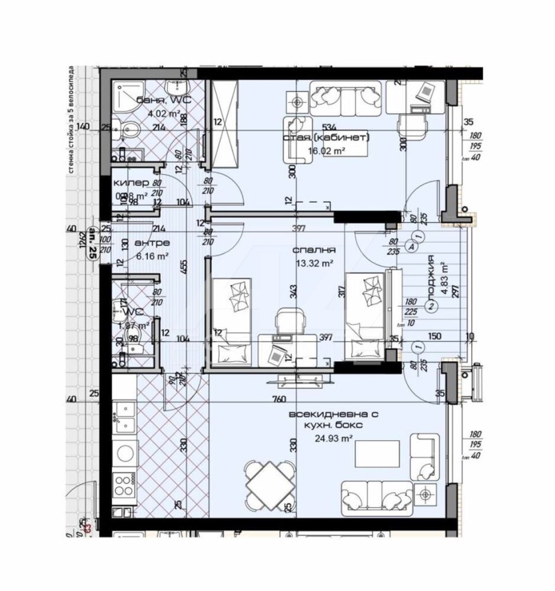 Продава  3-стаен град Варна , Младост 1 , 102 кв.м | 75123825