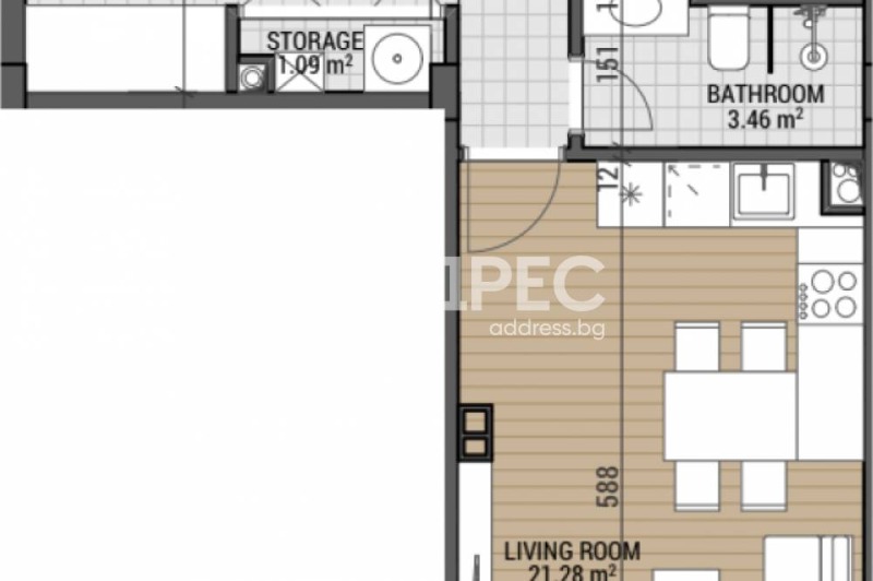 Продава 3-СТАЕН, гр. София, м-т Камбаните, снимка 2 - Апартаменти - 53493952