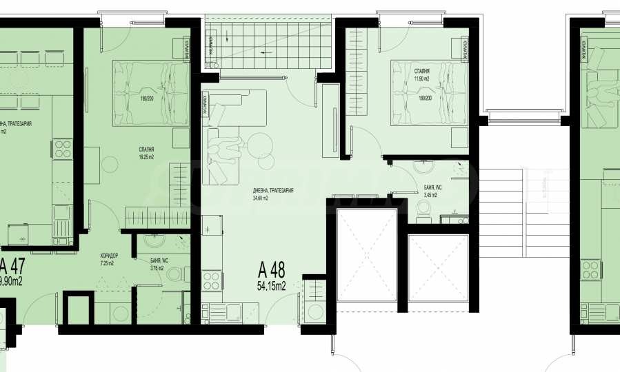 Продава 2-СТАЕН, гр. Пловдив, Христо Смирненски, снимка 4 - Апартаменти - 53835384