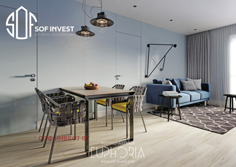 De vânzare  1 dormitor Sofia , Malinova dolina , 63 mp | 77327381 - imagine [4]