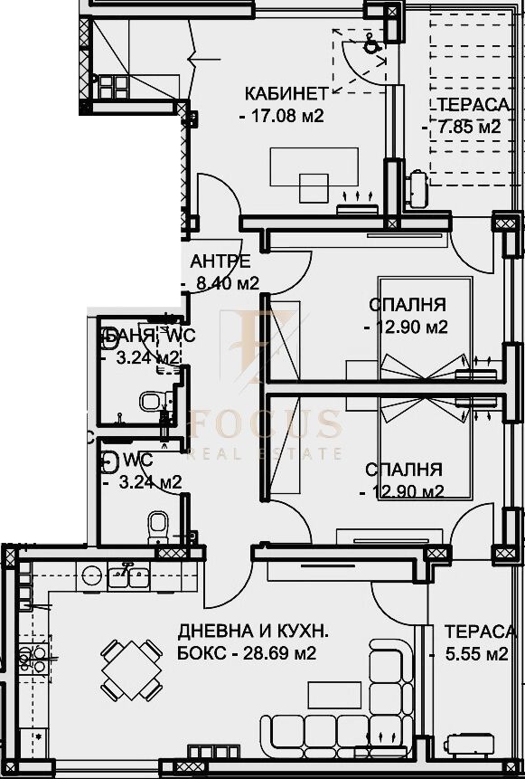 Na sprzedaż  2 sypialnie Plowdiw , Ostromila , 144 mkw | 61363983 - obraz [2]
