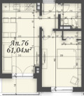Продава 2-СТАЕН, област Бургас, к.к. Слънчев бряг • 112924 € / 220860.15 лв. • 29500125 3