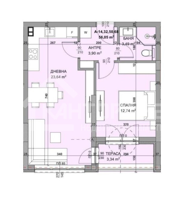Продава 2-СТАЕН, гр. Варна, Кайсиева градина, снимка 5 - Апартаменти - 54331464