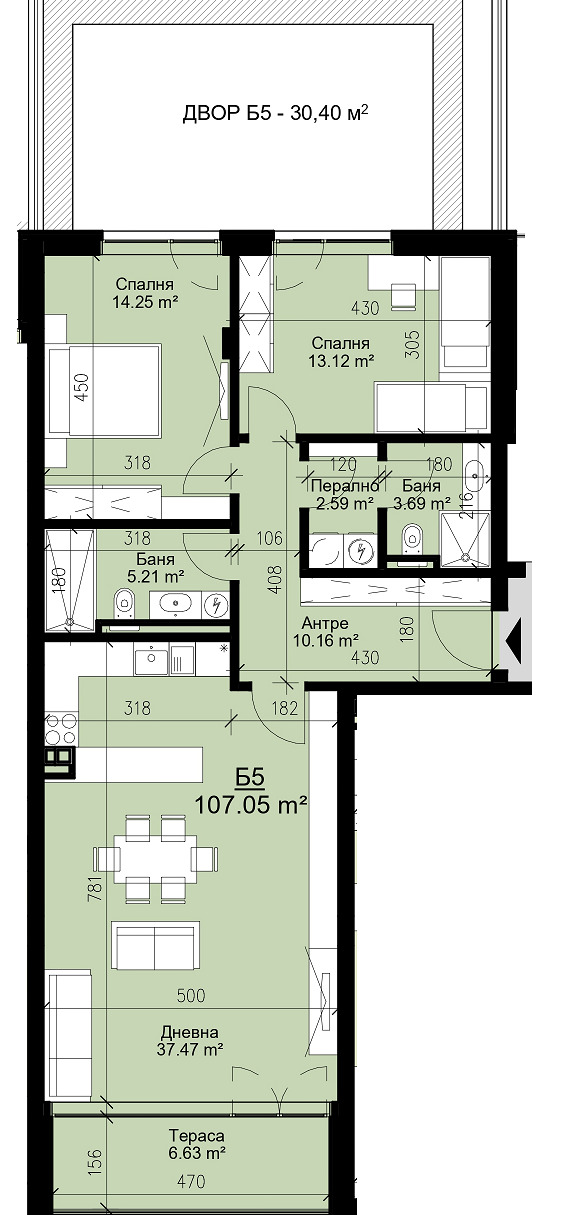 Продава 3-СТАЕН, гр. Варна, Бриз, снимка 7 - Апартаменти - 52166679