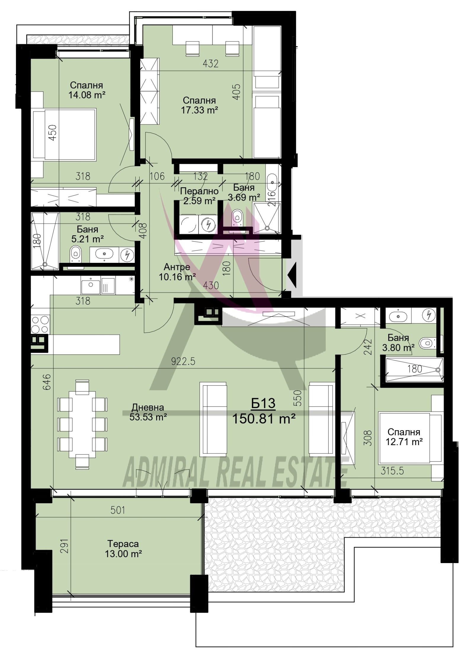 Продава 4-СТАЕН, гр. Варна, Бриз, снимка 3 - Апартаменти - 54329799