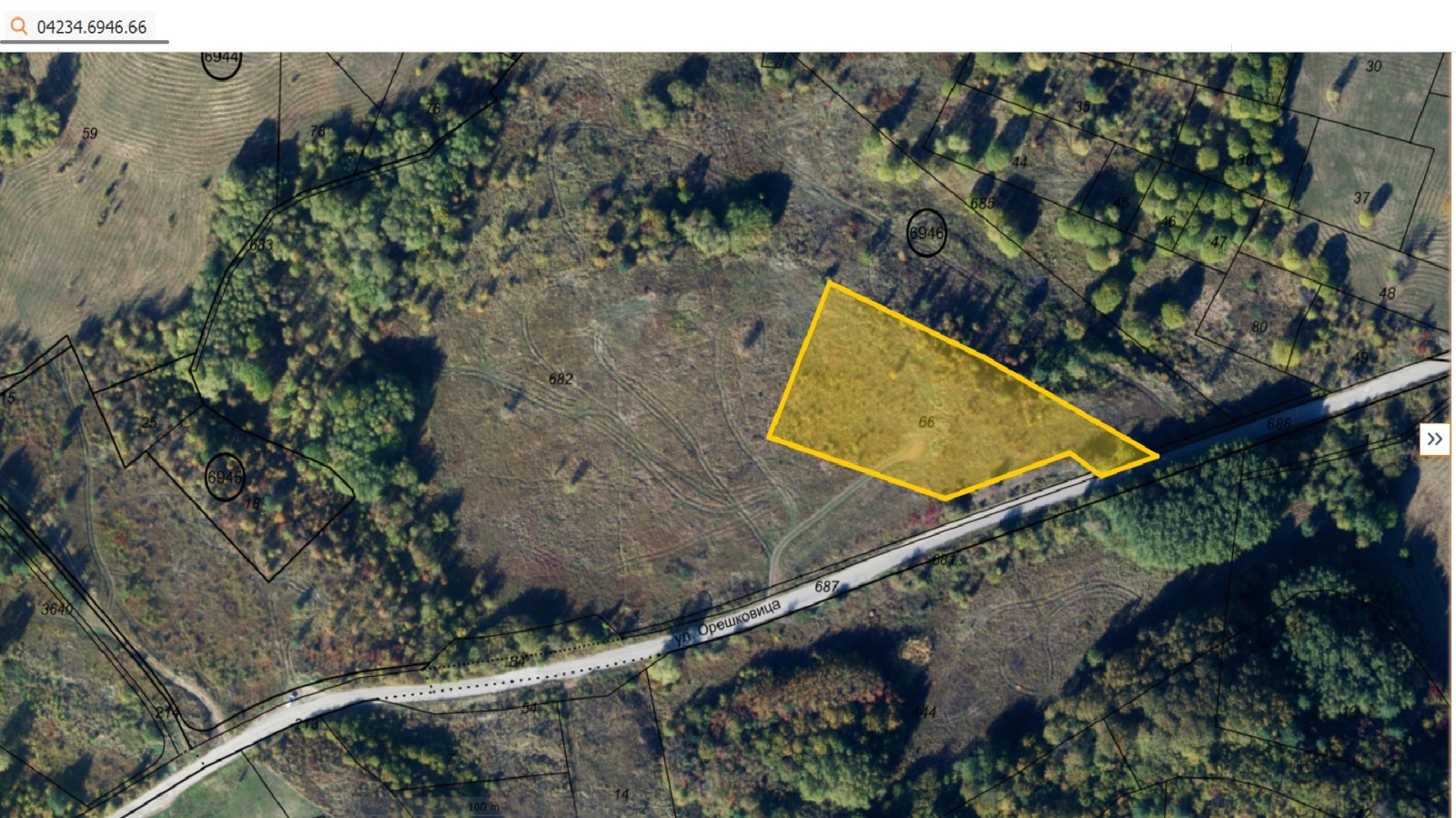 Продава ПАРЦЕЛ, гр. София, с. Бистрица, снимка 4 - Парцели - 55262602