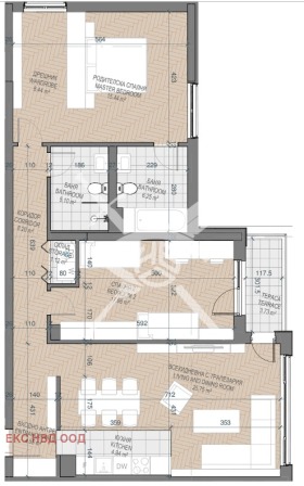 2 slaapkamers Kamenitsa 1, Plovdiv 1