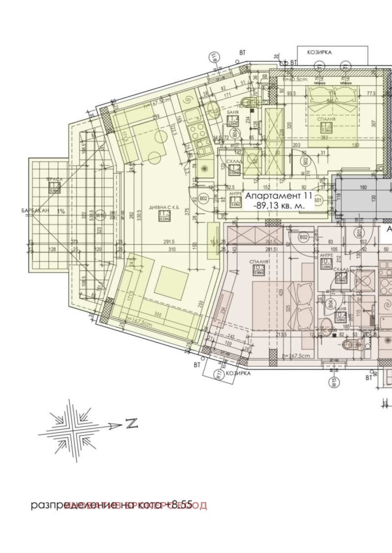 Satılık  1 yatak odası Sofia , Geo Milev , 89 metrekare | 37038375 - görüntü [10]