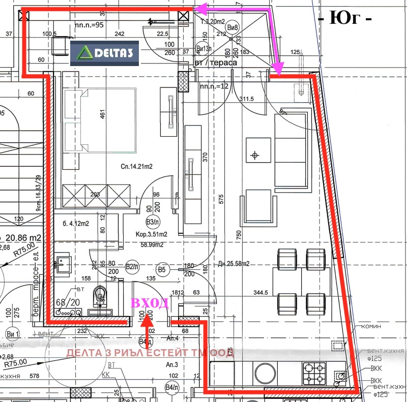 Продава 2-СТАЕН, гр. София, Кръстова вада, снимка 15 - Aпартаменти - 48214159