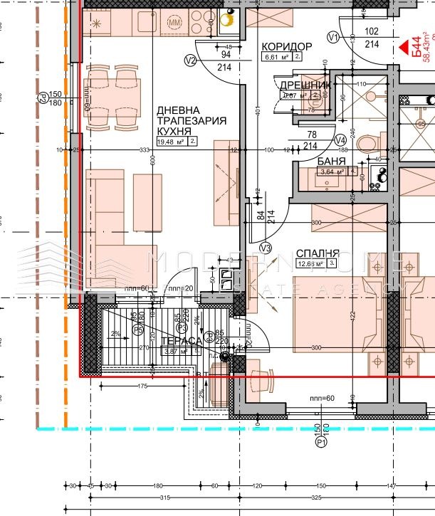 Na prodej  1 ložnice Sofia , Mladost 4 , 71 m2 | 31738009 - obraz [7]