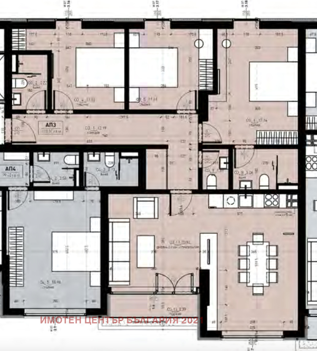Продава 4-СТАЕН, гр. София, Дружба 2, снимка 3 - Апартаменти - 54586100