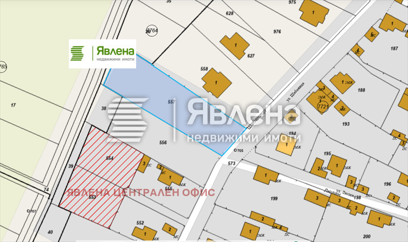 Продава ПАРЦЕЛ, гр. София, с. Горни Богров, снимка 3 - Парцели - 54715623