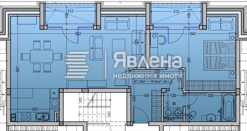 Продава 2-СТАЕН, гр. София, Драгалевци, снимка 9 - Апартаменти - 54059389