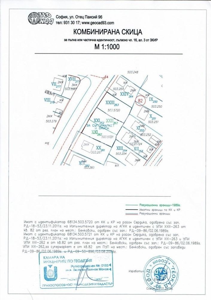 Eladó  Cselekmény Sofia , Benkovski , 1428 négyzetméter | 69660323 - kép [2]