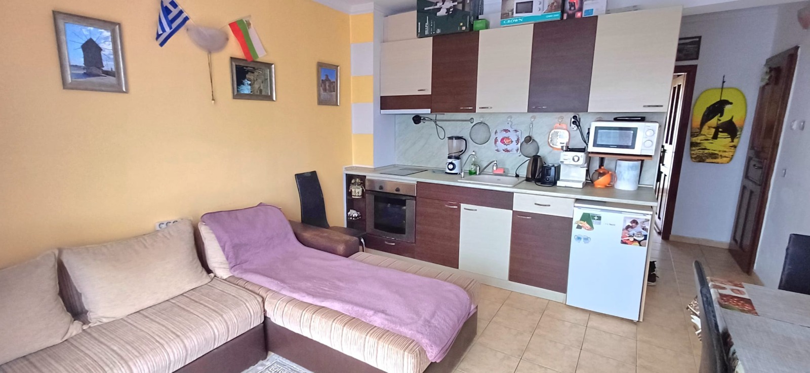 Продава 2-СТАЕН, гр. Свети Влас, област Бургас, снимка 3 - Апартаменти - 54276378