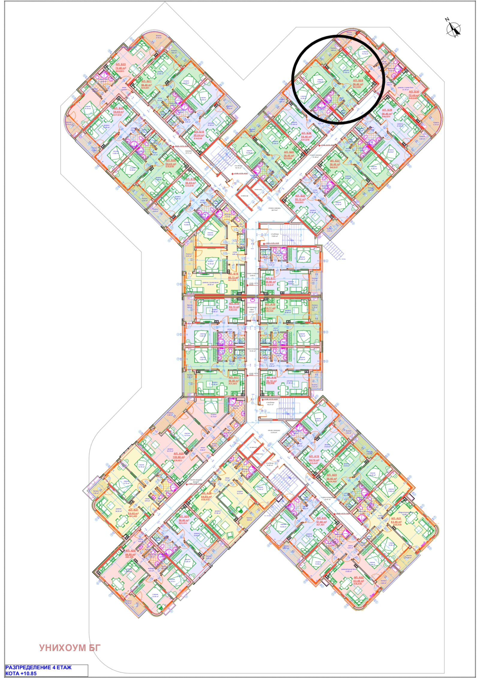 Продава 2-СТАЕН, гр. Бургас, Славейков, снимка 2 - Апартаменти - 54339444