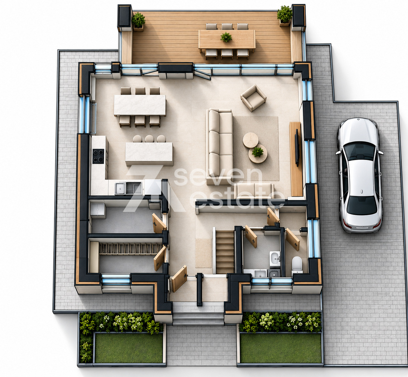 Продава КЪЩА, с. Белица, област София област, снимка 12 - Къщи - 56600314