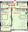 Продава 2-СТАЕН, гр. Бургас, Изгрев, снимка 1
