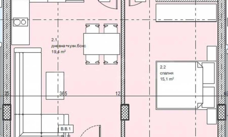 Продава 2-СТАЕН, гр. София, Витоша, снимка 2 - Aпартаменти - 49447494