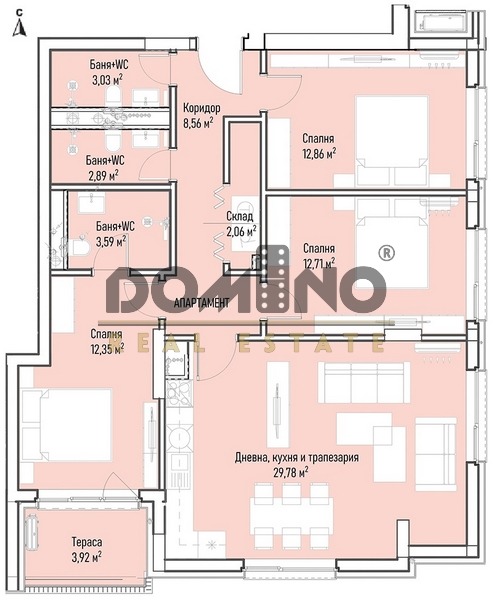 En venta  3 dormitorios Sofia , Mladost 4 , 143 metros cuadrados | 54441098