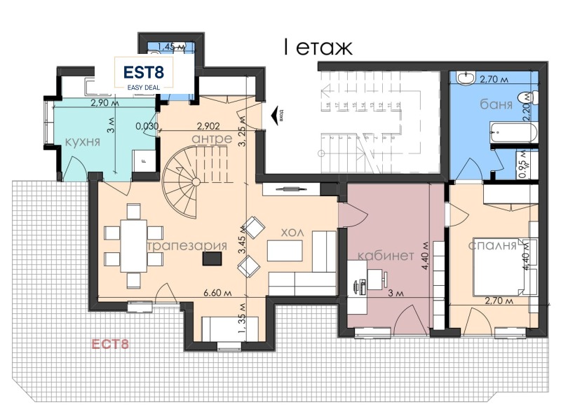 Продава МЕЗОНЕТ, гр. София, Лозенец, снимка 15 - Aпартаменти - 48378668