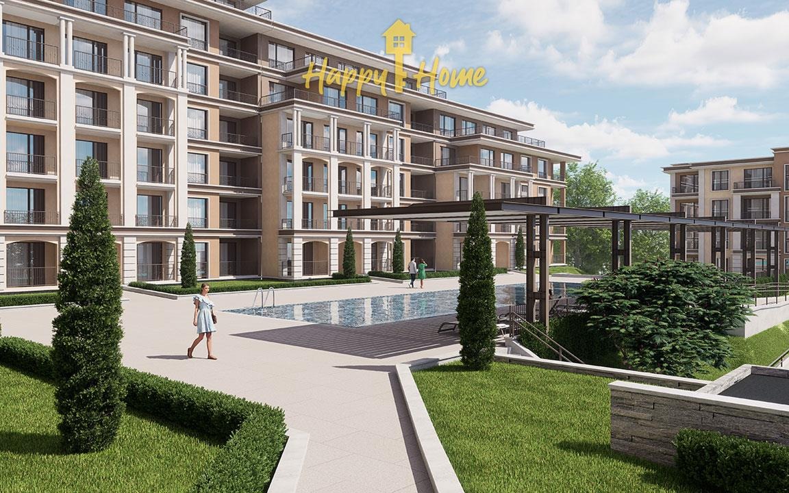 Продава 1-СТАЕН, гр. Свети Влас, област Бургас, снимка 12 - Апартаменти - 54665737