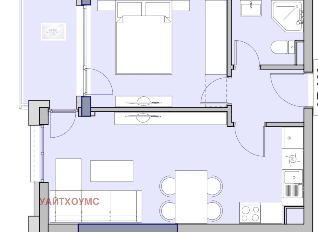 Продава 2-СТАЕН, гр. София, Малинова долина, снимка 9 - Апартаменти - 53962410