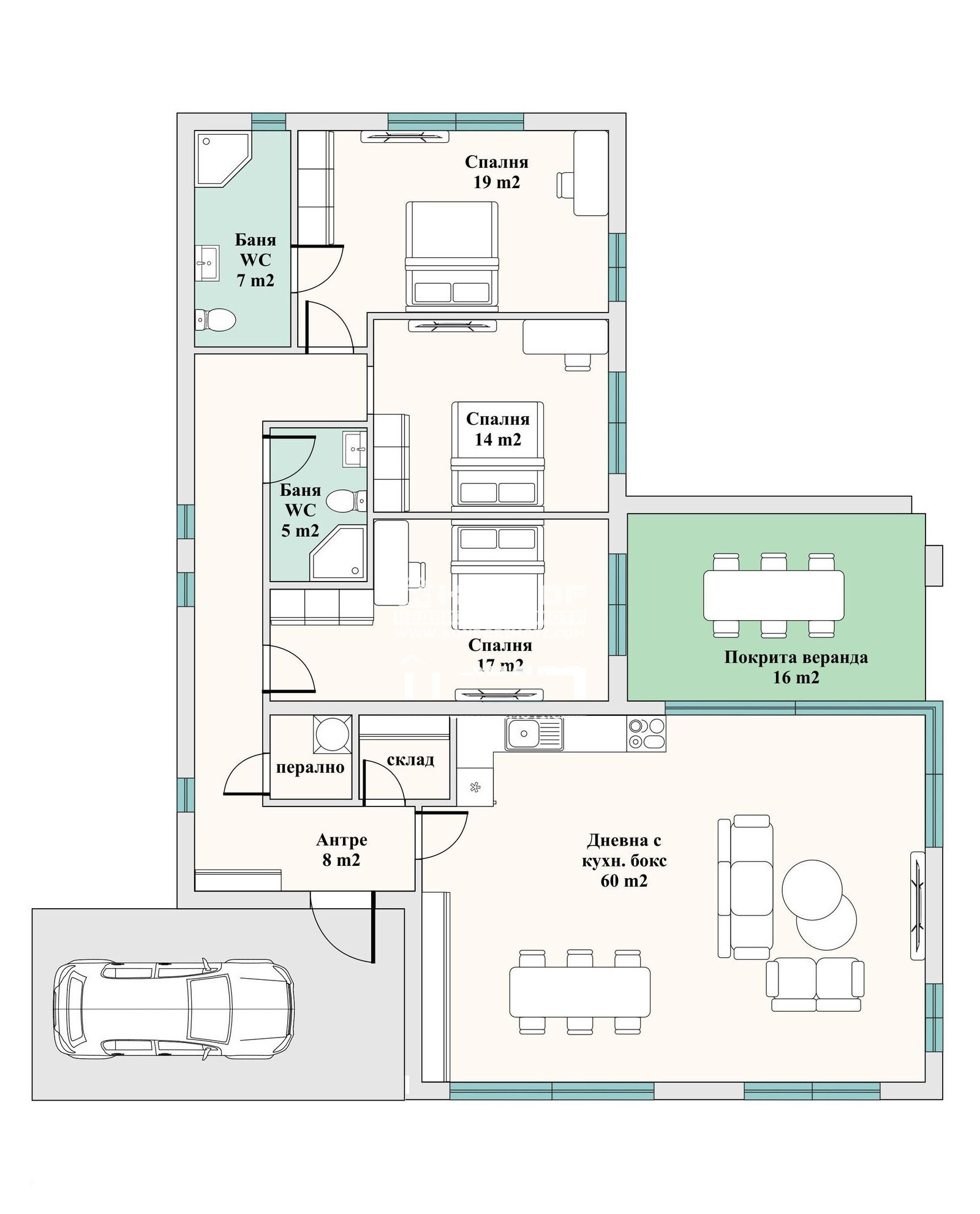 Продава КЪЩА, с. Марково, област Пловдив, снимка 9 - Къщи - 51753321