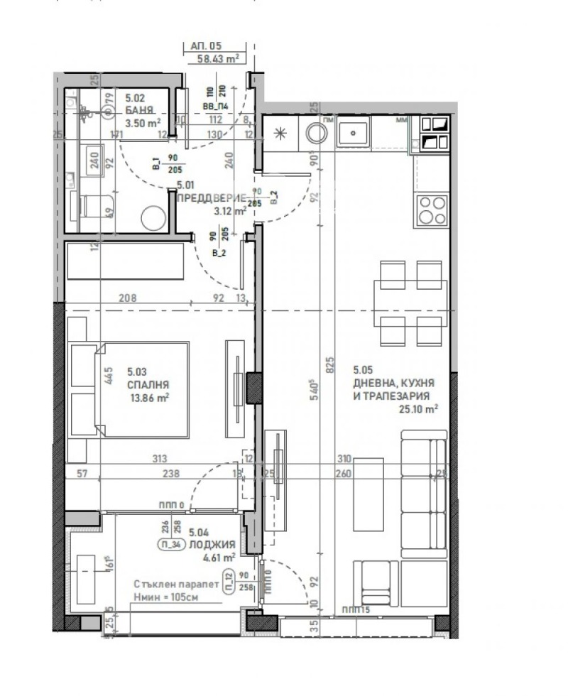 Продава 2-СТАЕН, гр. София, Подуяне, снимка 2 - Aпартаменти - 47266062