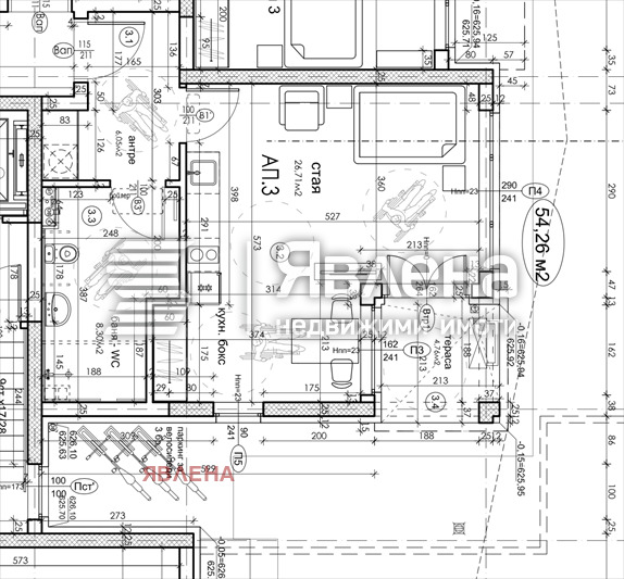 Til salg  Studie Sofia , Karpuzitsa , 62 kvm | 21587261 - billede [2]