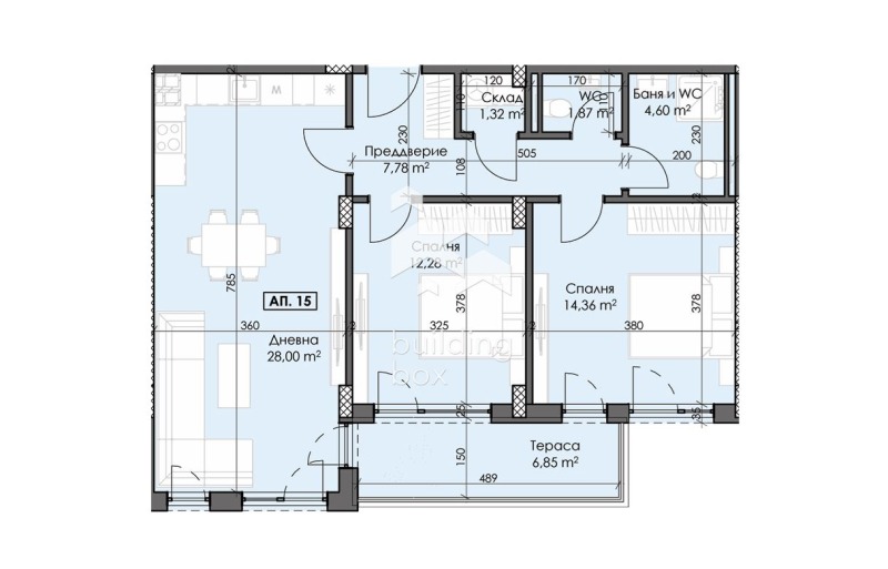 Na prodej  2 ložnice Plovdiv , Trakija , 108 m2 | 83289590 - obraz [7]