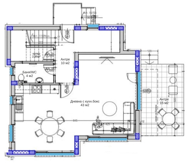 Te koop  Huis regio Plovdiv , Markovo , 186 m² | 99486745 - afbeelding [3]