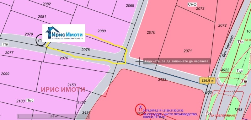 Zu verkaufen  Handlung Sofia , SPZ Slatina , 2571 qm | 60583861 - Bild [2]