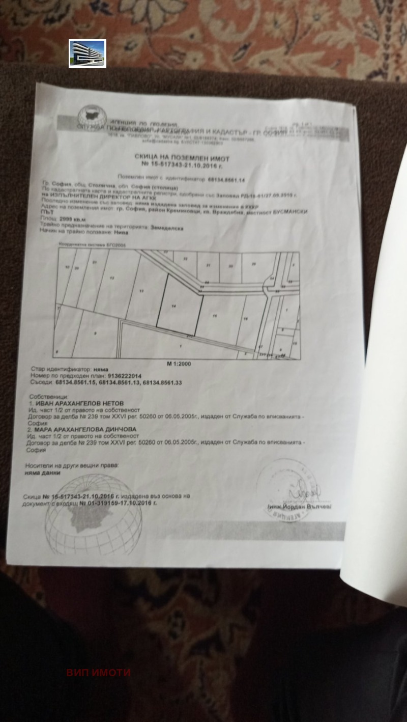 Til salg  Grund Sofia , Vrazhdebna , 2999 kvm | 50591712